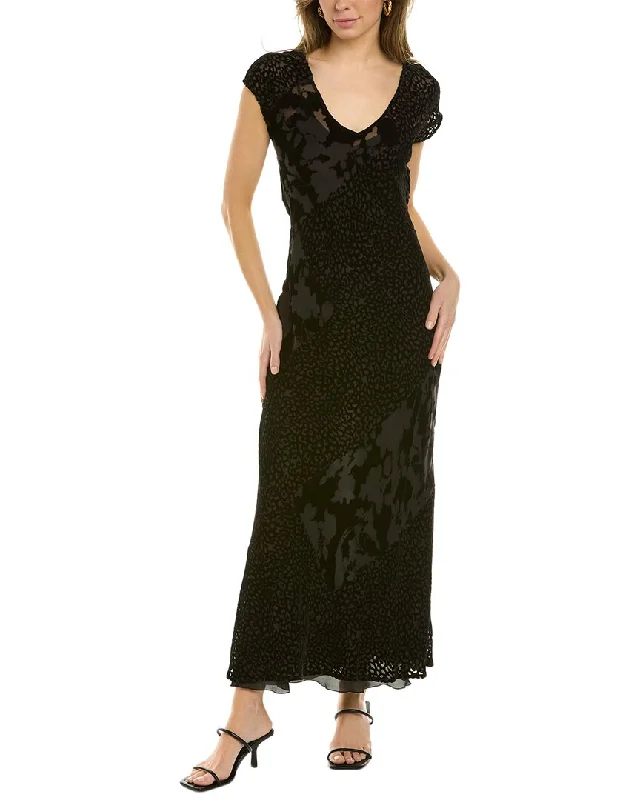 Markdown Madness Johnny Was Ellie Silk-Blend Maxi Dress