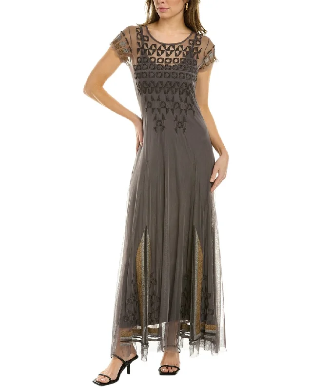 Seasonal Clearance Johnny Was Rafferty Mesh Maxi Dress