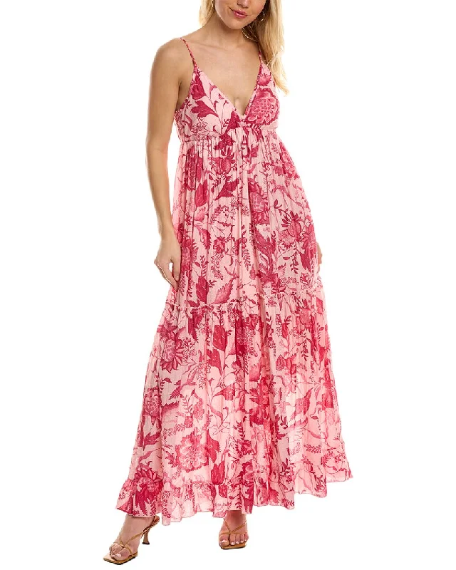 Fantastic Offers Ro's Garden Florida Maxi Dress