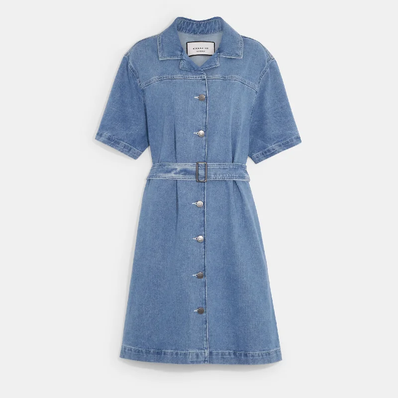 Best Deals Coach Outlet Denim Dress