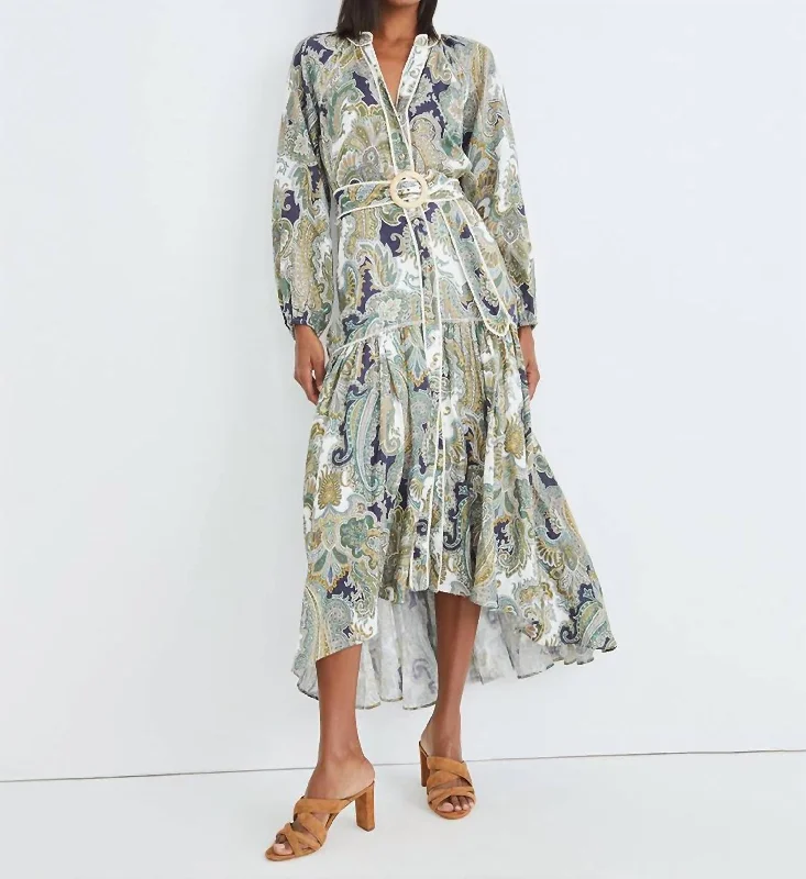 Price Reduction Kadar Dress In Army Multi