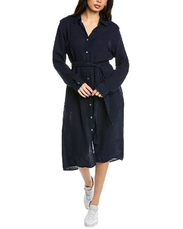 Time-Limited Offer Michael Stars Cleo Button-Down Shirtdress