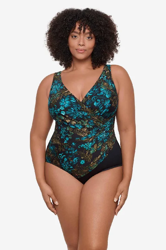 Stock Up and Save Plus Size Flor De Mare Oceanus One Piece Swimsuit