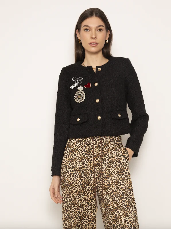 Lowest Price Miley Tweed Jacket - Black