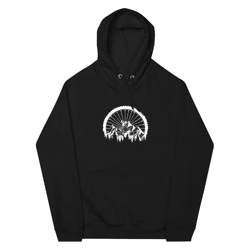 Quick Sale Mountainbike Geometrisch - (M) - Unisex Premium Organic Hoodie