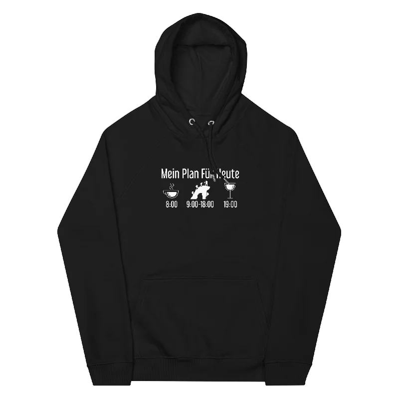 Act Fast Mein Plan Für Heute 1 - Unisex Premium Organic Hoodie