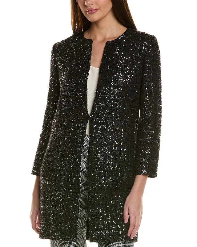 Don't Miss ST. JOHN JACKET-SEQUINTEXTURETOPPER