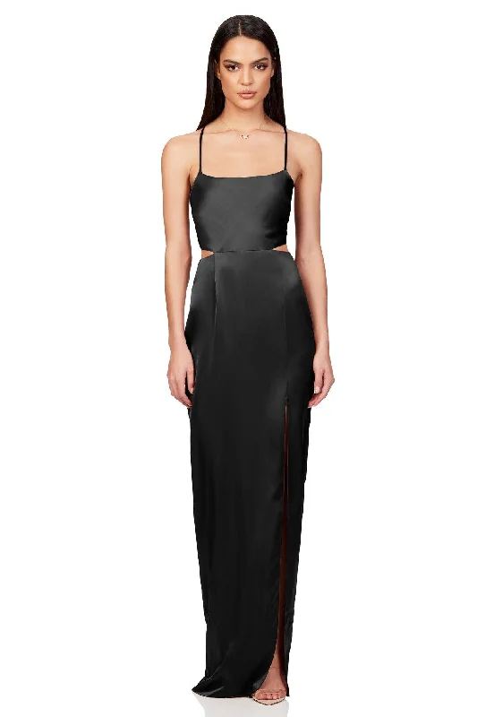 Unmissable Offer Nookie Stella Cut Out Gown - Black