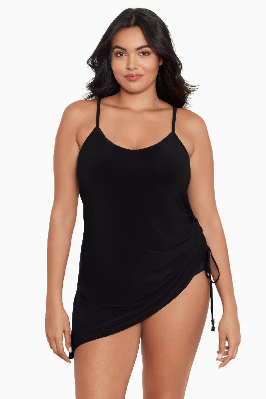 Act Now Plus Size Brynn Swim Dress