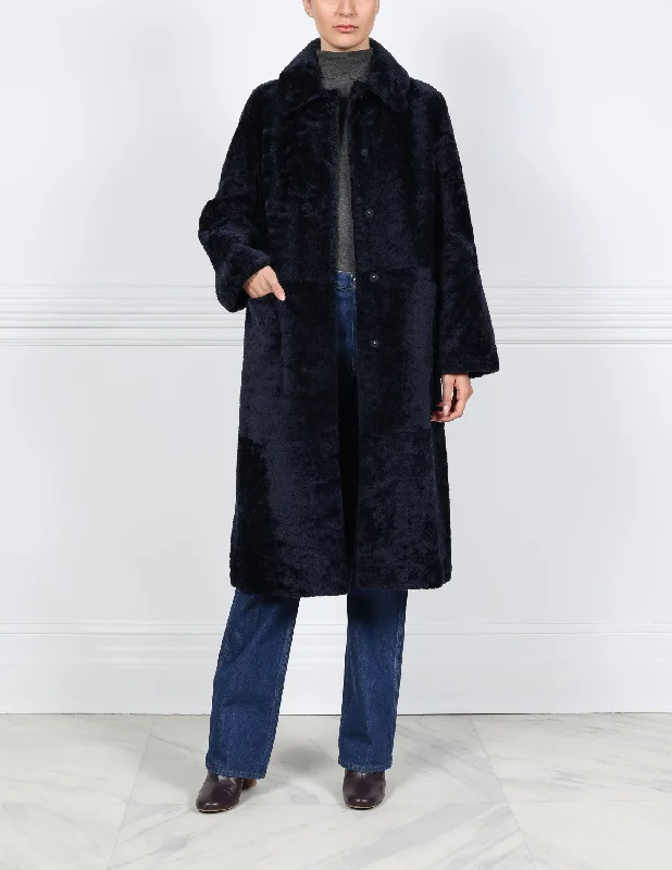 Deal Frenzy The Vanessa  Women's Shearling Coat