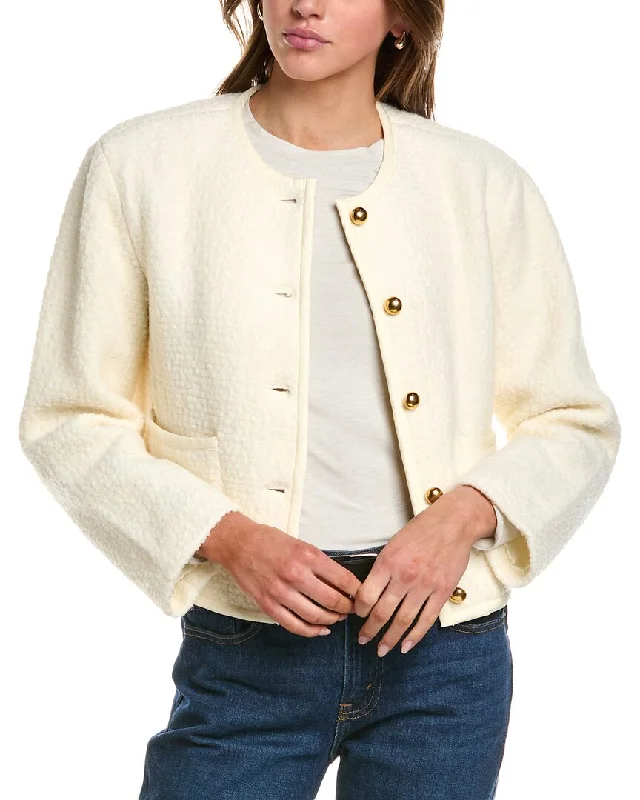 Deal Dash Femme Society Wool-Blend Jacket