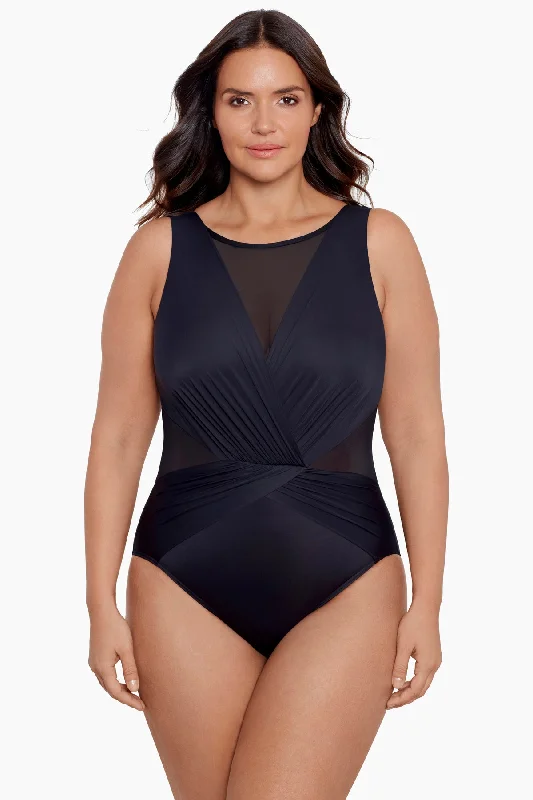 Today’s Special Plus Size Illusionists Palma One Piece Swimsuit