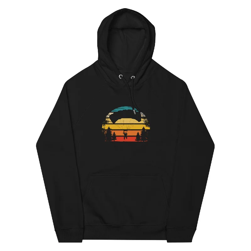 Super Sale Retro Sonne und Paragleiten - Unisex Premium Organic Hoodie