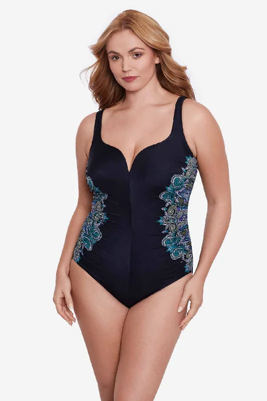 Super Savings Plus Size Precioso Temptress One Piece Swimsuit