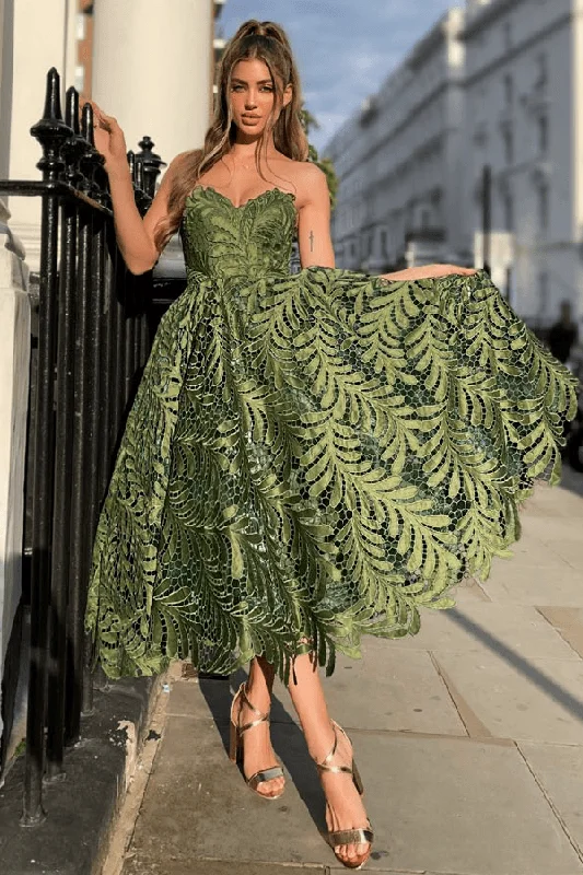 Final Markdown Jadore JX5031 Sandra Dress - Olive
